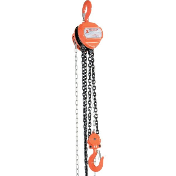 Vestil 3000 Lb Capacity Red Hand Chain Hoist 20'