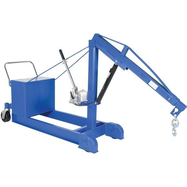 Vestil 1000 Lb Counter Balanced Floor Crane Hand Pump 145-1/4 X 29 X 102"