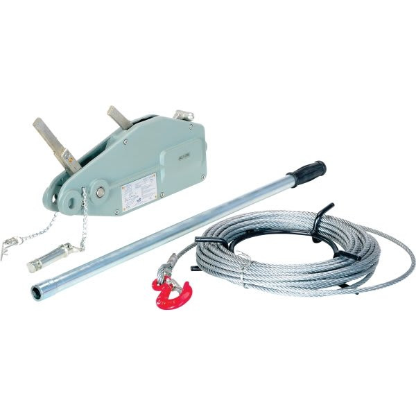 Vestil 1500 Lb Capacity Gray Long Reach Cable Puller/Lifter