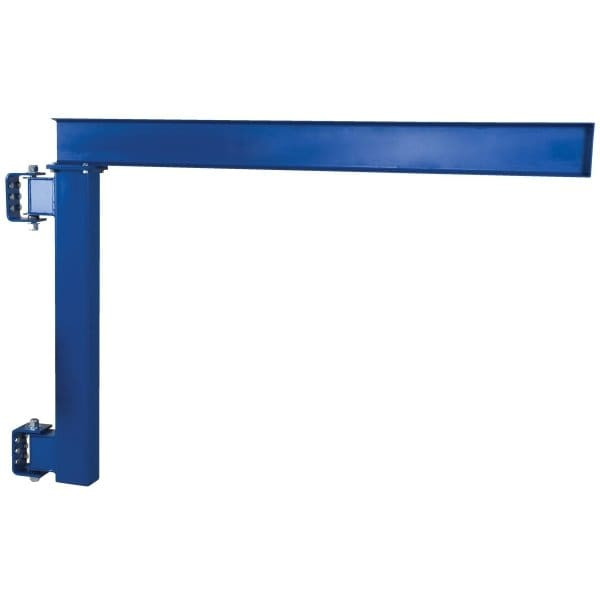 Vestil 2000 Lb Capacity Blue Wall-Mounted Jib Crane