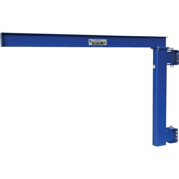 Vestil 600 Lb Capacity Blue Wall-Mounted Jib Crane