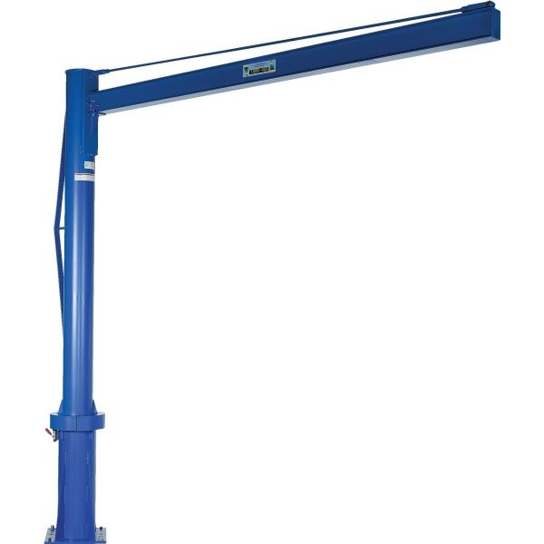 Vestil 1000 Lb Capacity Blue Multi-Station Transportable Jib Crane 10' X 17'