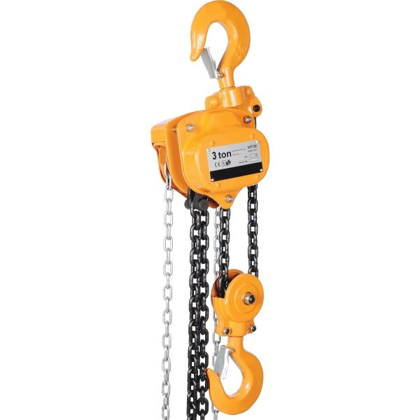 Vestil 3000 Lb Capacity Professional Hand Chain Hoist 20'