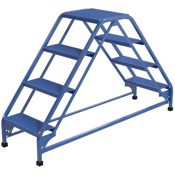 Vestil Perforated 4-Step Double Sided Ladder 65.56 X 19.31"