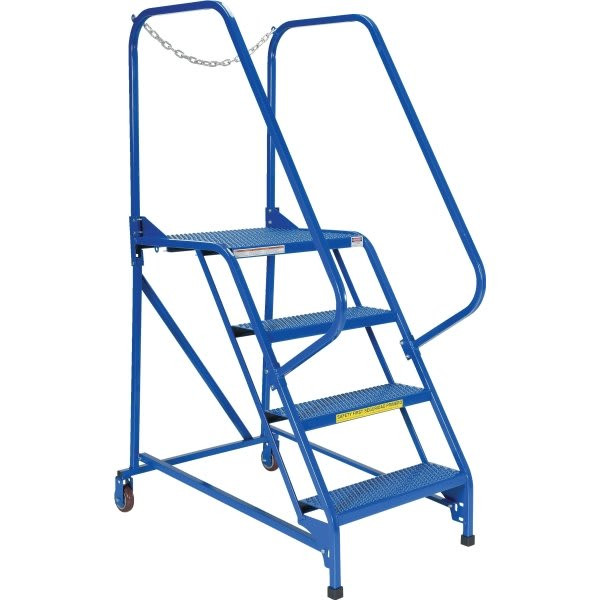 Vestil Perforated 4-Step Maintenance Ladder 43.63"
