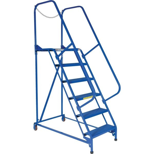 Vestil Perforated 6-Step Maintenance Ladder 56.69"