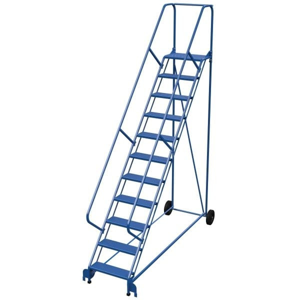 Vestil 50° Perforated 11-Step Roll-A-Fold Ladder 102.75 X 34.25"