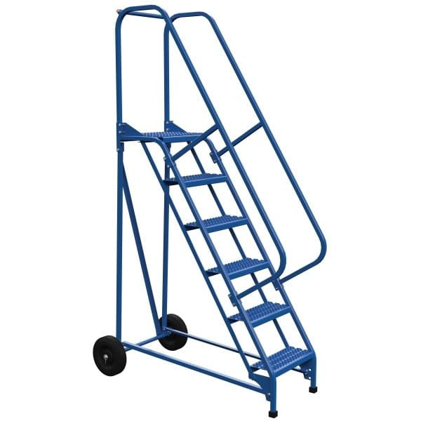 Vestil 58° Grip Strut 6-Step Roll-A-Fold Ladder 53.75 X 28"
