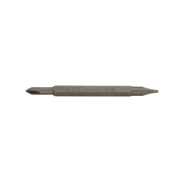 Klein Tools Replacement Bits, #00 Ph, 1/8 Inch Sl