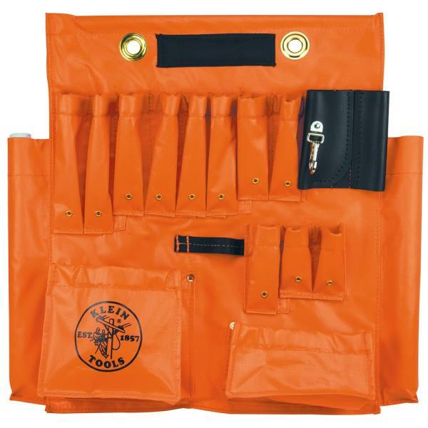 Klein Tools Aerial Apron With Magnet Orange