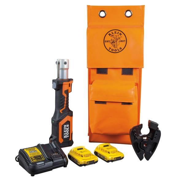 Klein Tools Battery-Operated Cutter, Acsr 2 Ah Orange/Black