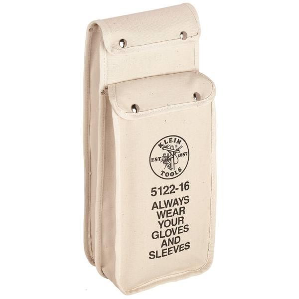 Klein Tools Combo Glove And Sleeve Bag, 16 Inch White