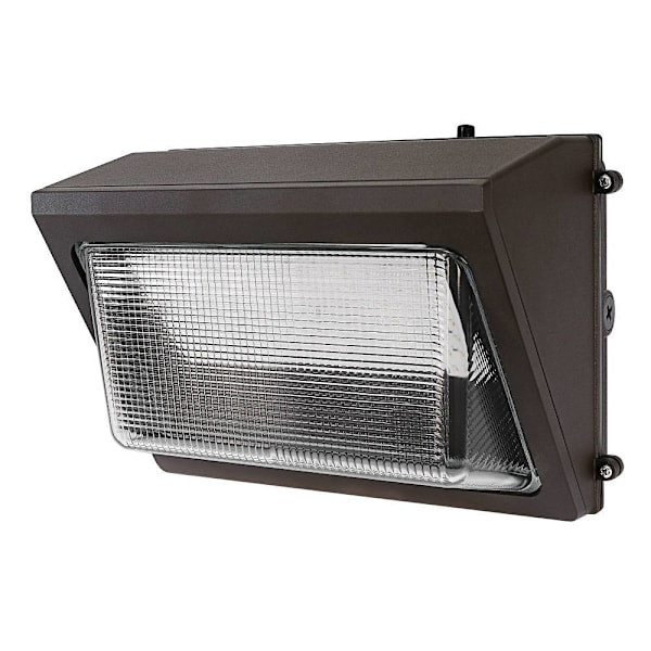 FEIT 76 Watt 5000k Dusk To Dawn LED Wall-Pack Security Light (2-Pack)