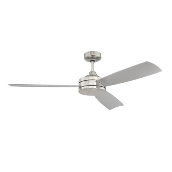 Craftmade Neighborhood Inspo 54 In Indoor Ceiling Fan W/ Hard Wired Wall Control (Polished Nickel)