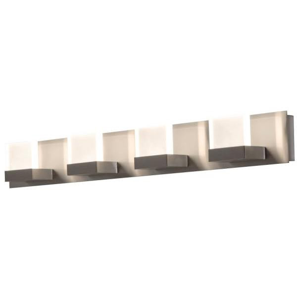 AFX Arlo 33 In. 4-Light LED Vanity Fixture Satin Nickel, 3500k