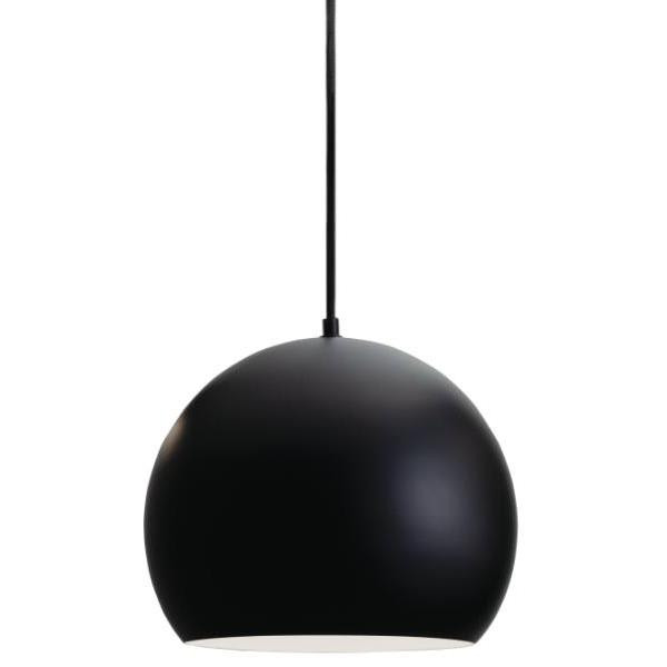 AFX Roxy 10 In. Medium Base Pendant Fixture Black 120v