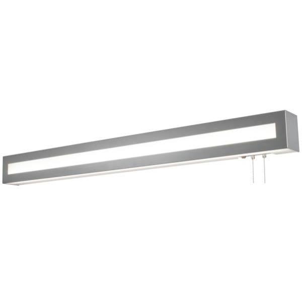 AFX Hayes 37 In. LED Overbed Fixture Satin Nickel, 3000k