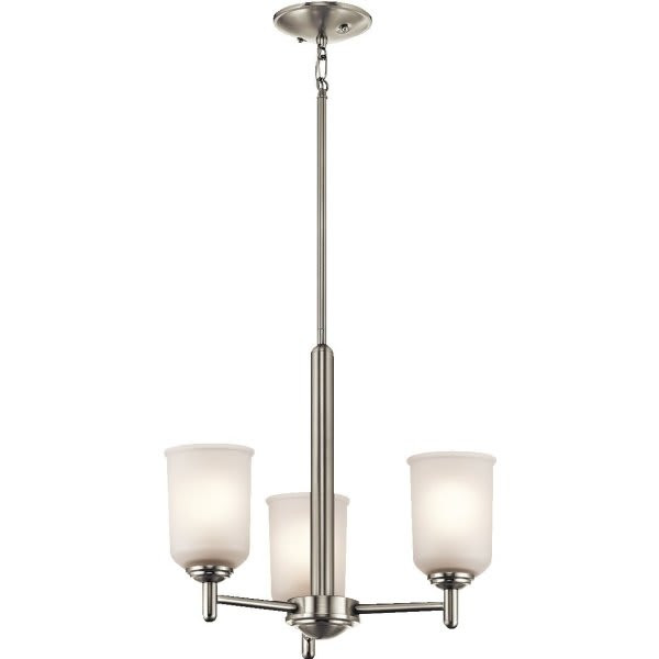 Kichler 43670ni 3-Light Indoor Chandelier