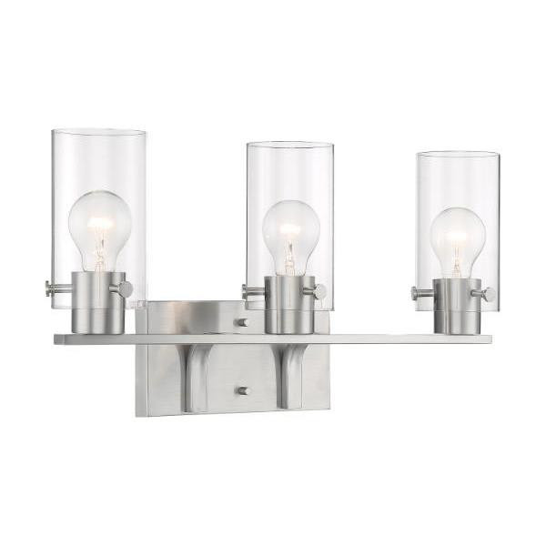 Satco Sommerset 3-Light Bath Vanity Fixture