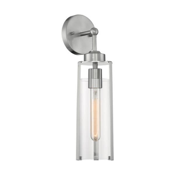 Satco Marina 1-Light Wall Sconce (Brushed Nickel)