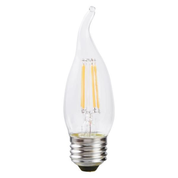 Sylvania Truwave 5.5w B10 Bent Led Decorative Bulb (Med. Base) (5000k) (12-Case)