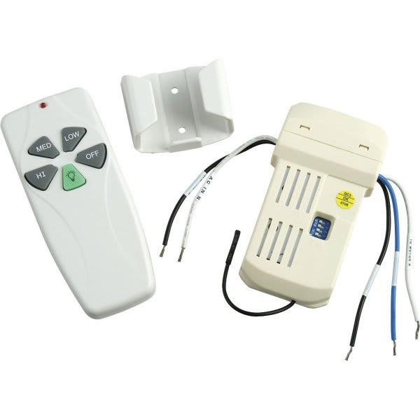 Progress Lighting Airpro Ceiling Fan/Light Remote Control White