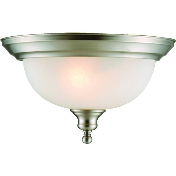 Design House Bristol 13.3 In. Semi-Flush Ceiling Light Oil Rubbed Bronze