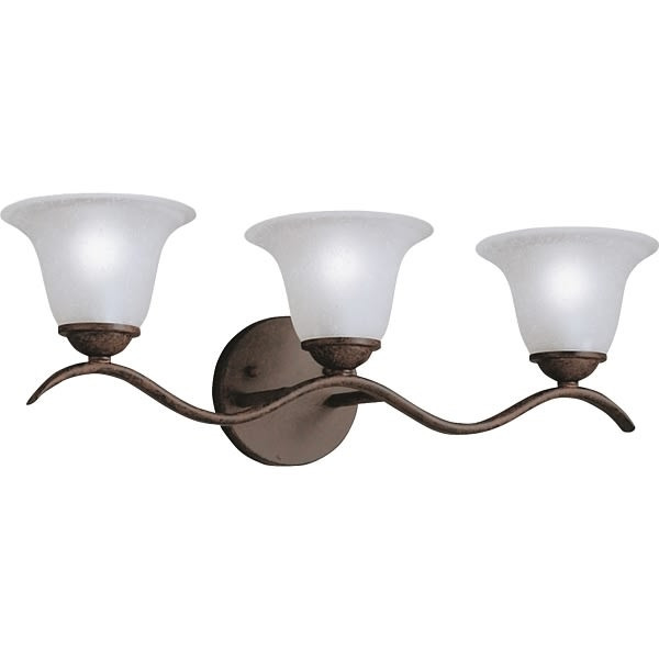 Kichler Dover 22.5 In. 3-Light Incandescent Bath Vanity Fixture (Bronze)