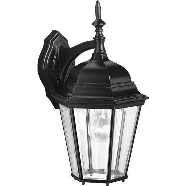 Kichler Madison 9.5 X  In. 17 1-Light Outdoor Lantern (Black)