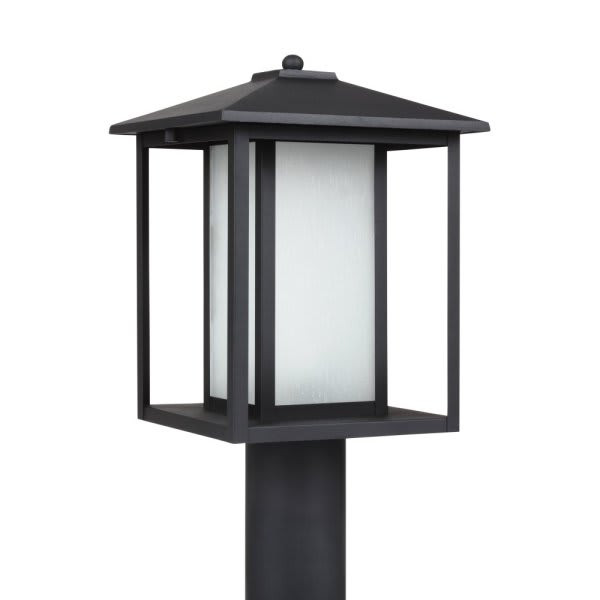 Generation Lighting Hunnington 15 In. 1-Light Outdoor Lantern (Black)