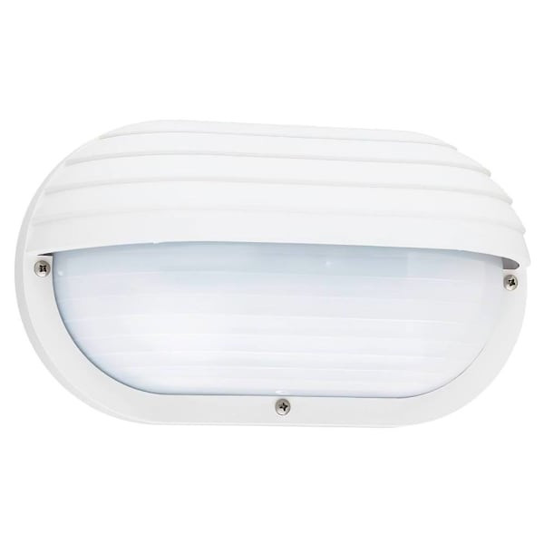 Generation Lighting Bayside 5 In. 1-Light Outdoor Lantern (White)