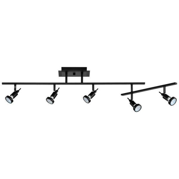 Access Lighting Viper 51.5 Inch Wide Black Led Ceiling Light With Black Shade