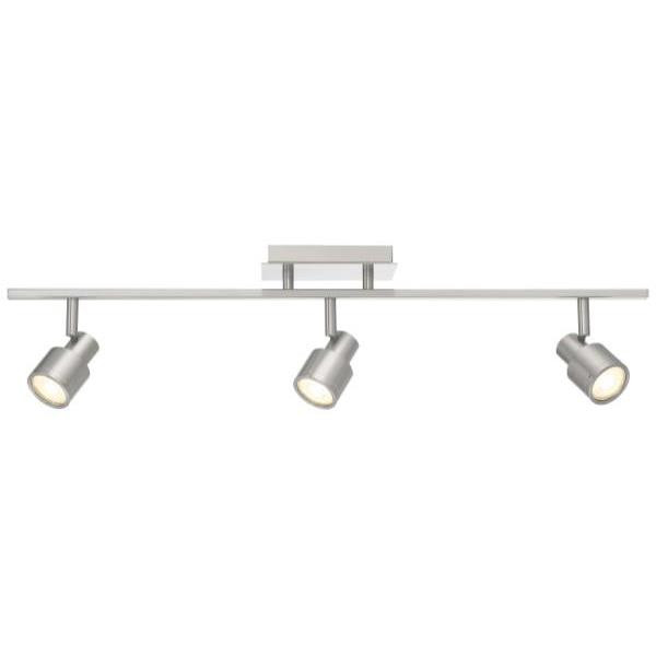 Access Lighting Lincoln 28 Inch Wide Brushed Steel Track Light