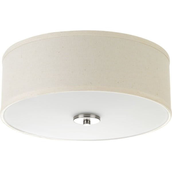 Progress Lighting Inspire 13 In. 2-Light Incandescent Flush Mount Light