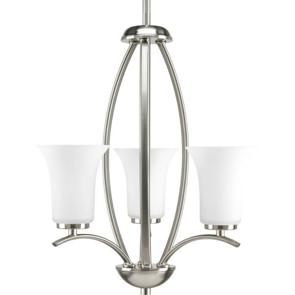 Progress Lighting Joy 3-Lamp Led Entryway Lighting (White Etched)