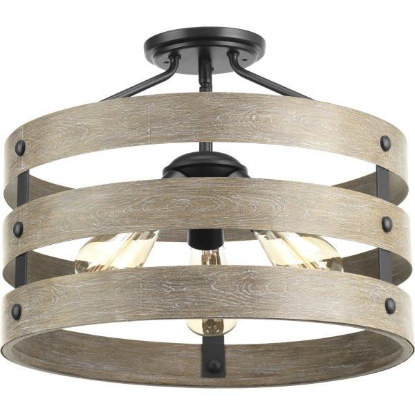 Progress Lighting Gulliver Led Semi-Flush Mount Light