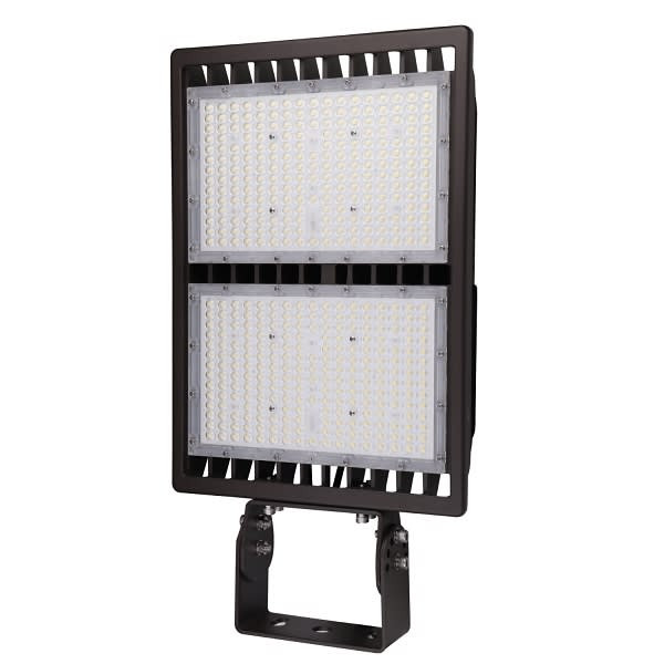 Halco 300-Watt Yoke Mount Bronze Outdoor Integ Led Flood Cool White