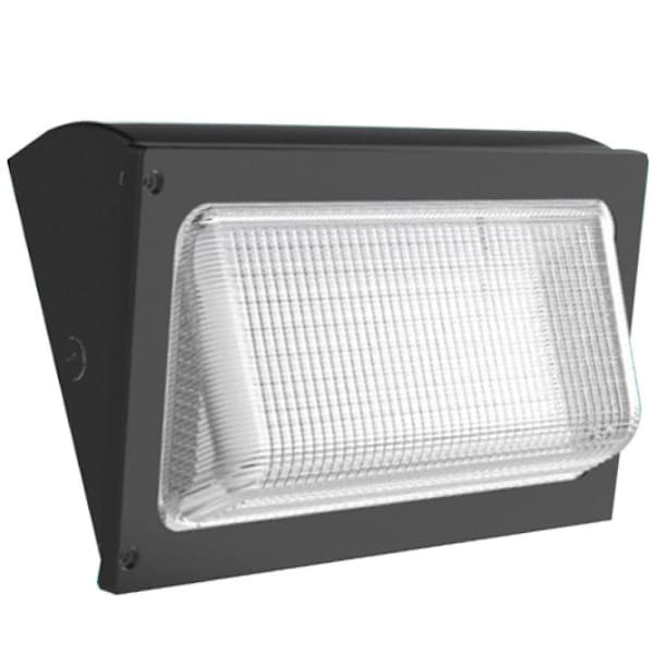 Simply Conserve 10125-Lumen Adjustable Watt/CCT Wall Pack With Photocell, Dlc