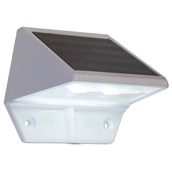 Classy Caps White Aluminum Deck And Wall Light