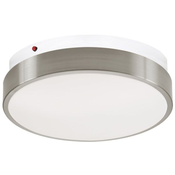AFX Octavia 14 In. LED Flush Mount Brushed Aluminum 120v, 30/35/40k
