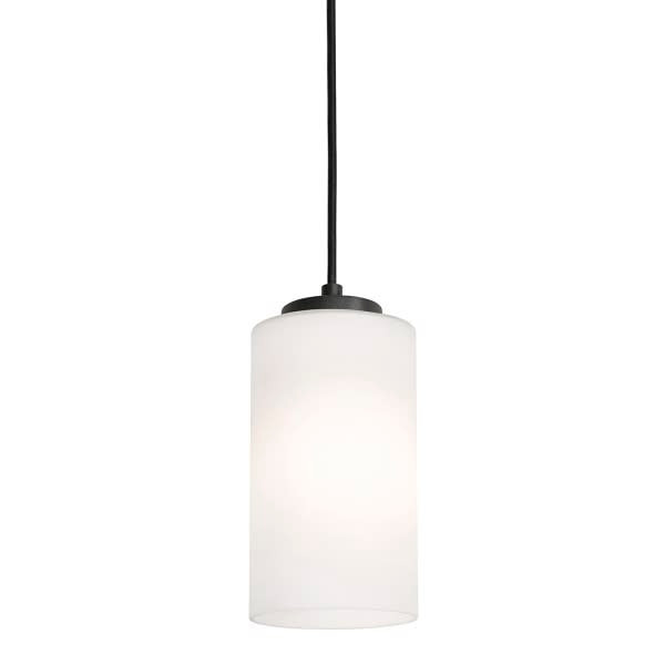 AFX Leo 4 In. Medium Base Pendant Fixtures Black 120v