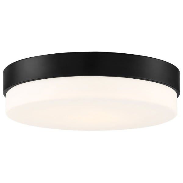 Access Lighting Roma Led Flush Mount Matte Black Finish