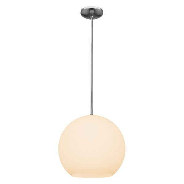 Access Lighting Nitrogen Pendant Brushed Steel Finish