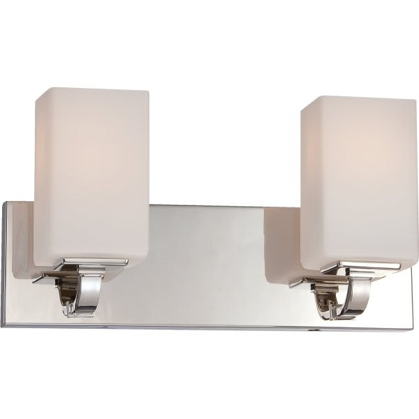 Nuvo Lighting Vista 15.5 In. 2-Light Incandescent Bath Vanity Fixture