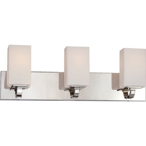 Nuvo Lighting Vista 23.25 In. 3-Light Incandescent Bath Vanity Fixture