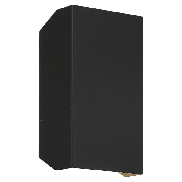 Access Lighting Amora Bi-Directional Outdoor Led Wall Mount Black Finish