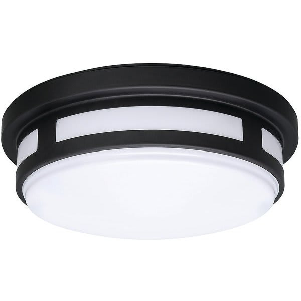 Eti 11 In. Led Outdoor Ceiling Light (Black)