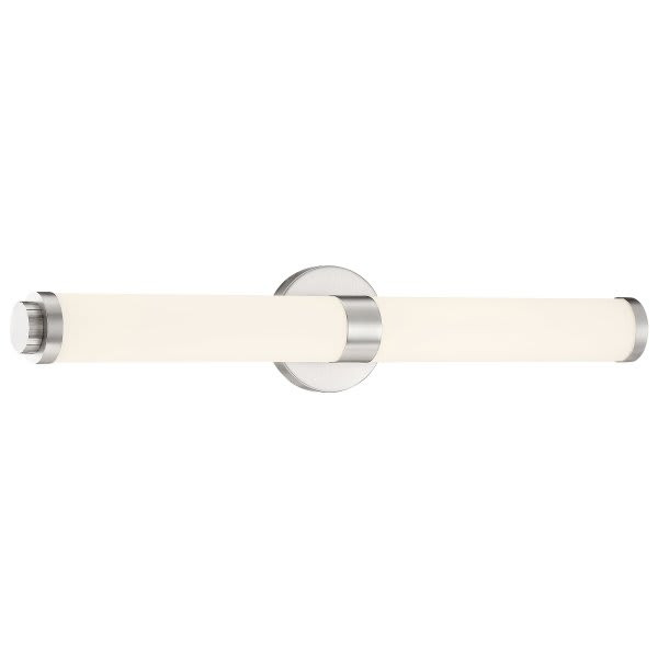 Access Lighting Aqua Led Vanity Brushed Steel