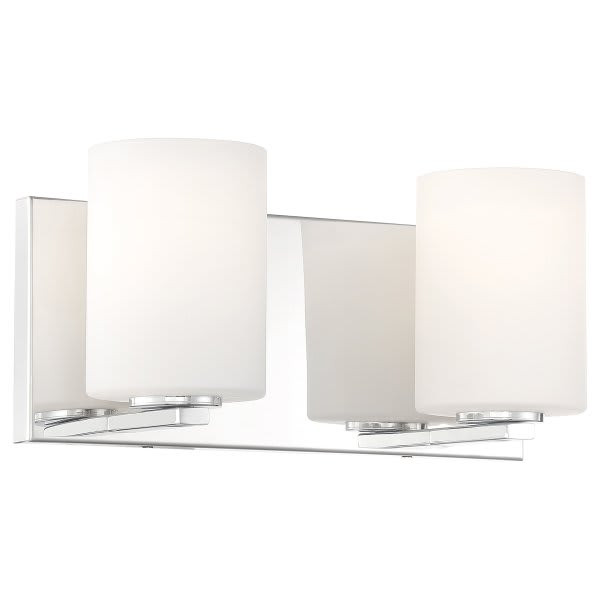 Access Lighting Oslo 2 Light Led Vanity Chrome Finish