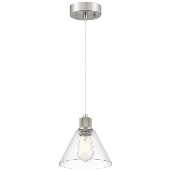 Access Lighting Port Nine Martini - Led Pendant Brushed Steel